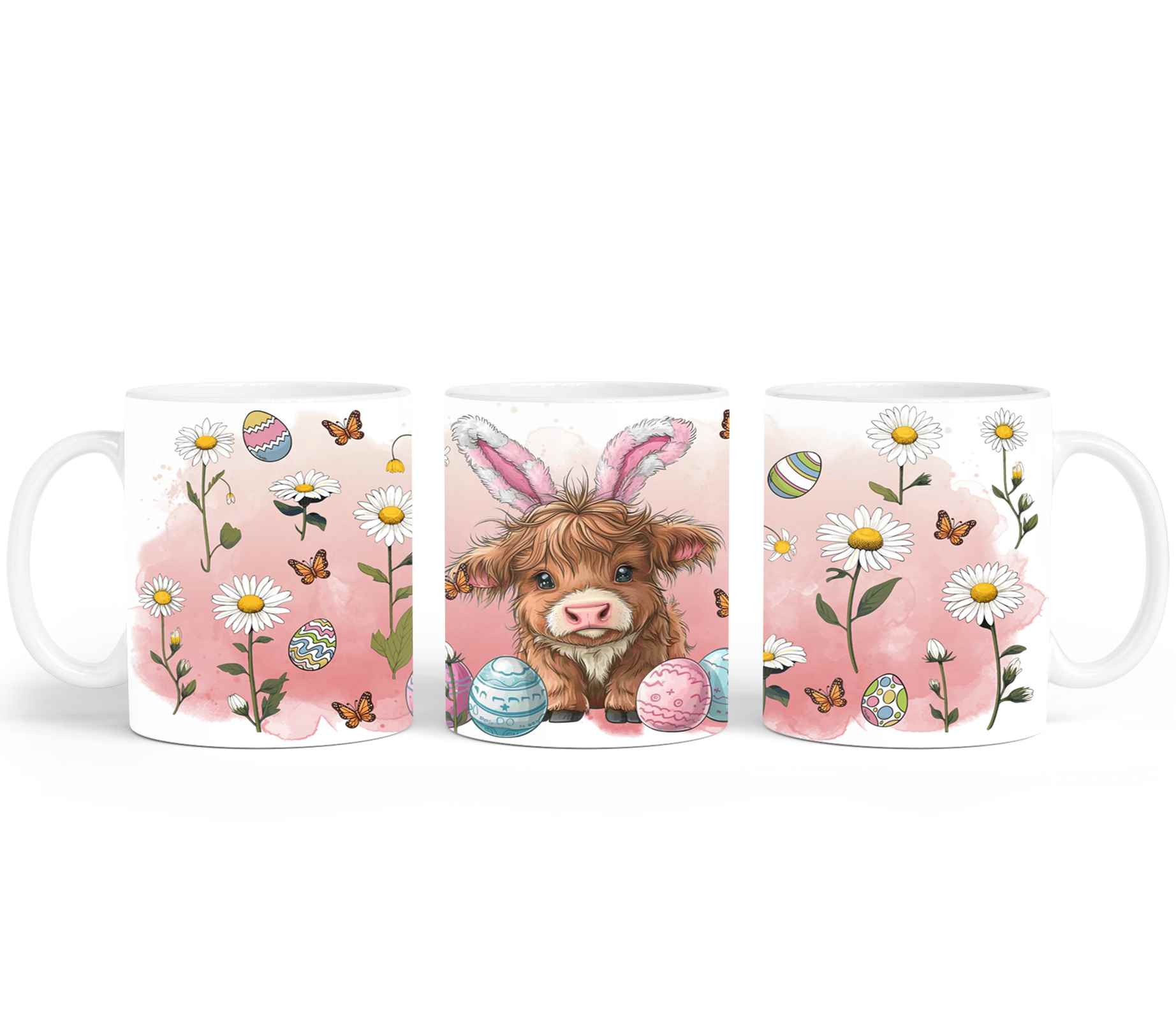 Highland Cow Easter-10405